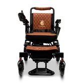 IQ7000AF-LE-BLK-TB ComfyGo Majestic 12AH Remote-Controlled Electric Wheelchair wAuto-Fold - Black FrameTaba Faux Leather 4