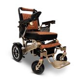 IQ7000AF-LE-BRZ-TB ComfyGo Majestic 12AH Remote-Controlled Electric Wheelchair wAuto-Fold - Bronze FrameTaba Faux Leather