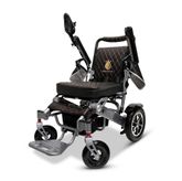 IQ7000AF-LE-MAX-SLV-BLK ComfyGo Majestic 20AH Remote-Controlled Electric Wheelchair wAuto-Fold - Silver FrameBlack Faux Leather 3