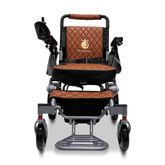 IQ7000AF-LE-SLV-TB ComfyGo Majestic 12AH Remote-Controlled Electric Wheelchair wAuto-Fold - Silver FrameTaba Faux Leather 4