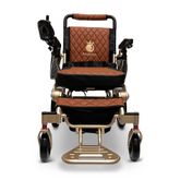 IQ7000LE-BRZ-TB ComfyGo Majestic 12AH Remote-Controlled Electric Wheelchair - Bronze FrameTaba Faux Leather 4