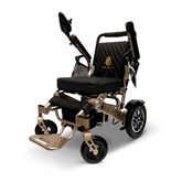 IQ7000LE-MAX-BRZ-BLK ComfyGo Majestic 20AH Remote-Controlled Electric Wheelchair - Bronze FrameBlack Faux Leather 3