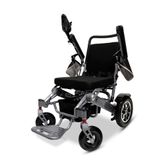 IQ7000MAX-SLV ComfyGo Majestic 20AH Remote-Controlled Electric Wheelchair - Silver FrameBlack Mesh Fabric 4