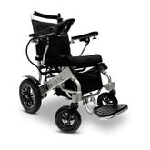 IQ8000-SLV ComfyGo Majestic 12AH Remote-Controlled Electric Wheelchair with 175 Seat - Silver FrameBlack Mesh Fabric