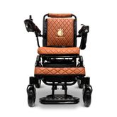 IQ8000LE-MAX-BLK-TB ComfyGo Majestic 20AH Remote-Controlled Electric Wheelchair with 175 Seat - Black FrameTaba Faux Leather 4