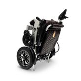 IQ8000LE-MAX-SLV-BLK ComfyGo Majestic 20AH Remote-Controlled Electric Wheelchair with 175 Seat - Silver FrameBlack Faux Leather 5