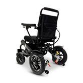 IQ8000MAX-BLK ComfyGo Majestic 20AH Remote-Controlled Electric Wheelchair with 175 Seat - Black FrameBlack Mesh Fabric 3