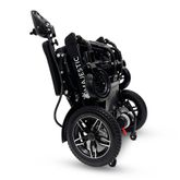 IQ8000PLUS-BLK ComfyGo Majestic 12AH Remote-Controlled Electric Wheelchair with 20 Seat - Black FrameBlack Mesh Fabric 6