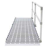 M36-28-1 28 Silver Spring Roll-Tek Modular Ramp Kit with Single Handrail 2
