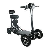 MS3000-BLK ComfyGo 10AH Foldable Mobility Scooter with Standard Seat - Black