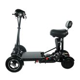 MS3000-BLK ComfyGo 10AH Foldable Mobility Scooter with Standard Seat - Black 5