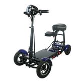 MS3000-BLU ComfyGo 10AH Foldable Mobility Scooter with Standard Seat - Blue 5