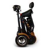 MS3000-MAX-GLD ComfyGo 156AH Foldable Mobility Scooter with Standard Seat - Gold 7