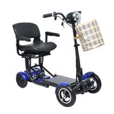 MS3000-MAX-PLUS-BLU ComfyGo 156AH Foldable Mobility Scooter with Large Seat - Blue