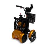 MS3000-MAX-PLUS-GLD ComfyGo 156AH Foldable Mobility Scooter with Large Seat - Gold 6