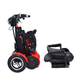 MS3000-MAX-PLUS-RED ComfyGo 156AH Foldable Mobility Scooter with Large Seat - Red 7