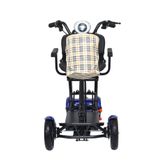 MS3000-PLUS-BLU ComfyGo 10AH Foldable Mobility Scooter with Large Seat - Blue 6