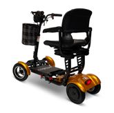 MS3000-PLUS-GLD ComfyGo 10AH Foldable Mobility Scooter with Large Seat - Gold 5