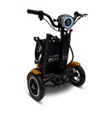 MS3000-PLUS-GLD ComfyGo 10AH Foldable Mobility Scooter with Large Seat - Gold 7