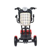 MS3000-PLUS-RED ComfyGo 10AH Foldable Mobility Scooter with Large Seat - Red 6