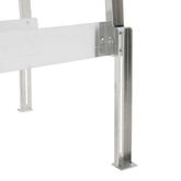 Mod-XP-Ramp-12-HR 12 L PVI Modular XP Aluminum Wheelchair Ramp Section with Handrails 4