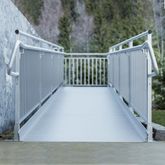 PATHWAYHD1048 10 L x 4 W EZ-ACCESS Modular Ramps with Picketed Handrails 3