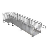 PATHWAYHD1448 14 L x 4 W EZ-ACCESS Modular Ramps with Picketed Handrails