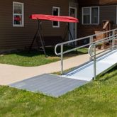 PATHWAYSLP55 5 L x 5 W EZ-ACCESS PATHWAY 3G Solid-Surface Landing Pad 2