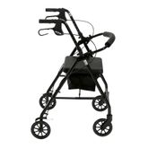 R726BK Drive Medical Walker Rollator with 6 Wheels - Black 2