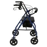 R728BL Drive Medical Rollator with 8 Wheels and Fold-Up Back - Blue 2