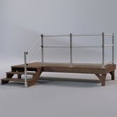 RAIL5SHK 5 W x 3 H EZ-ACCESS RAILWAY Stair Handrail kit 2