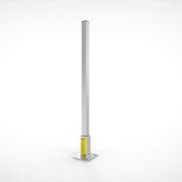 RAILPK 3 H EZ-ACCESS RAILWAY Single Terminal Post
