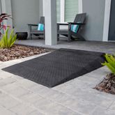 RAMPRBKIT-35R 35 Harmar Rubber Modular Threshold Ramp - 850 lb Cap 4