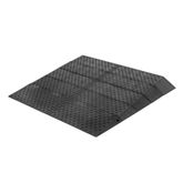 RAMPRBKIT-3R 3 Harmar Rubber Modular Threshold Ramp - 850 lb Cap