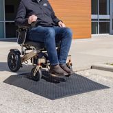 RAMPRBKIT-3R 3 Harmar Rubber Modular Threshold Ramp - 850 lb Cap 2