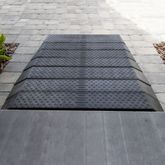 RAMPRBKIT-4R 4 Harmar Rubber Modular Threshold Ramp - 850 lb Cap 7