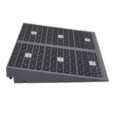RSR123PR 175 L x 32 W Silver Spring Plastic Multi-Height Threshold Ramp  800 lb Cap 4