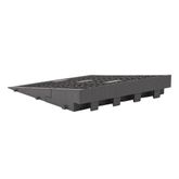 RSR123 175 L x 16 W Silver Spring Plastic Multi-Height Threshold Ramp Add-On  800 lb Cap 5
