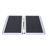 SCGPLUS-2 2 L x 29 W Silver Spring Aluminum Single-Fold Grit-Coat Wheelchair Ramp - 600 lb Cap 7
