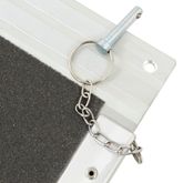 SCGPLUS-3 3 L x 29 W Silver Spring Aluminum Single-Fold Grit-Coat Wheelchair Ramp - 600 lb Cap 4