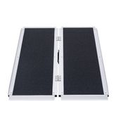 SCGPLUS-4 4 L x 29 W Silver Spring Aluminum Single-Fold Grit-Coat Wheelchair Ramp - 600 lb Cap 7