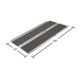 SCGPLUS-5 5 L x 29 W Silver Spring Aluminum Single-Fold Grit-Coat Wheelchair Ramp - 600 lb Cap 3