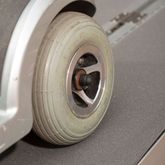 SCGPLUS-6 6 L x 29 W Silver Spring Aluminum Single-Fold Grit-Coat Wheelchair Ramp - 600 lb Cap 2