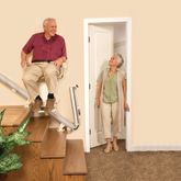 SL600FR-LH Harmar Pinnacle Premium Stairlift w Left-Handed Folding Rail - 350 lb Capacity 1