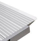 SSFHR-06 6 L x 36 W Silver Spring Folding Aluminum Wheelchair Access Ramp with Handrails - 850 lb Cap 5