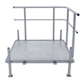 SSFPF-44 4 x 4 Silver Spring Wheelchair Platform for Ramp 7