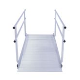 SSGHR-06 6 L -Silver Spring Aluminum Wheelchair Access Ramps with Handrails 8