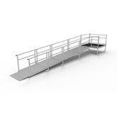 SSS21S55T Silver Spring Clearway 21 Side or Straight Entry Ramp with 5 Top Platform