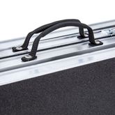 SSTF-06 6 L x 29-34 W Silver Spring Aluminum Multi-Fold Grit-Coat Wheelchair Ramp - 700 lb Cap 4