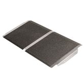 SSTP1632 16 L x 32 W Silver Spring Aluminum Grit-Coat Threshold Ramp - 600 lb Cap